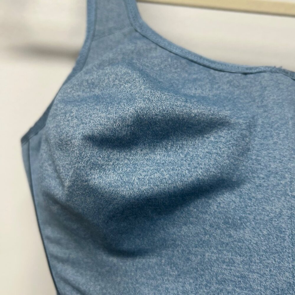 Wacoal Blue and Navy Wireless Sports Bra - Picture 3 of 9
